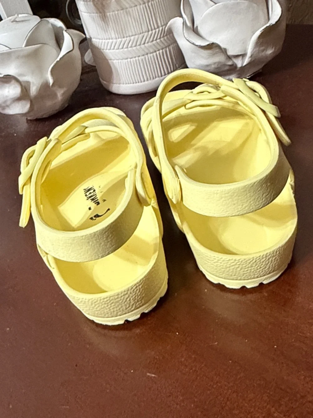 Birkenstock Size 27/9-9.5 Toddler Yellow Sandals